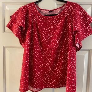 SHEIN polkadot top 1X